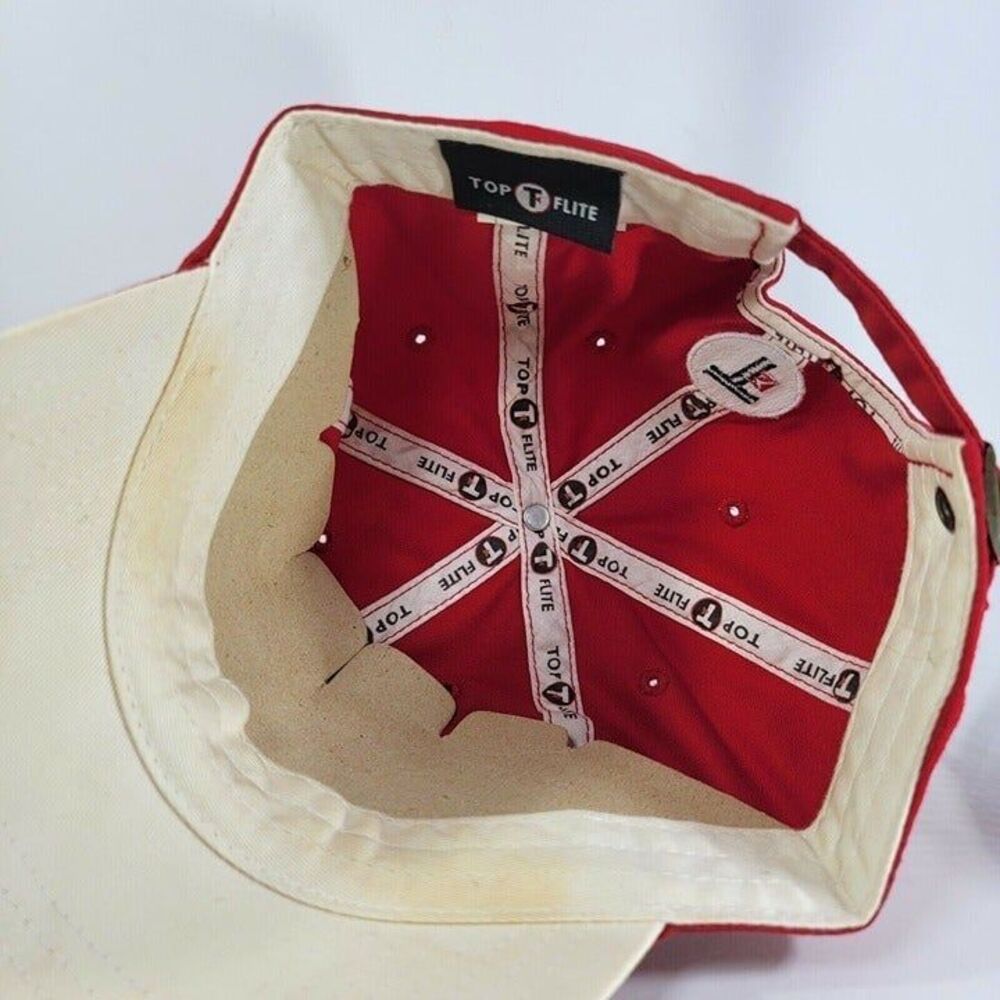 Top Flite Ball Cap Hat Adjustable Baseball - Picture 4 of 5